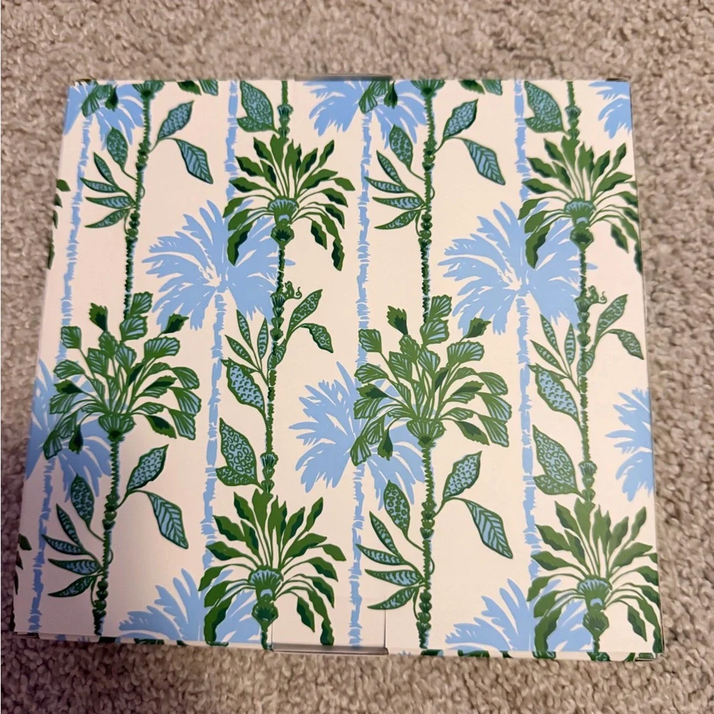 Lilly Pulitzer Gold Tropical Appetizer Picks